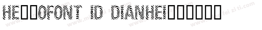 Hellofont ID Dianhei字体转换